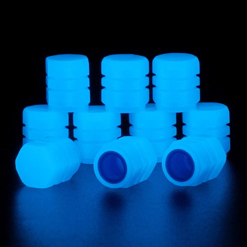Night Glowing Valve Caps