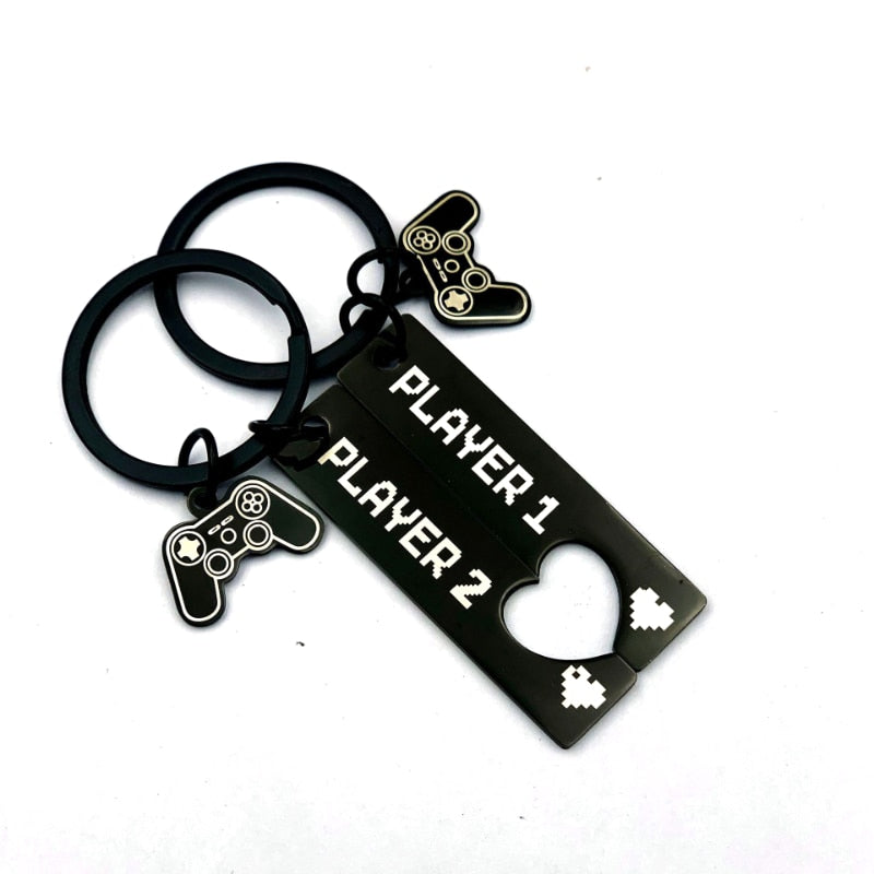 Player1&2 Matching Keychains