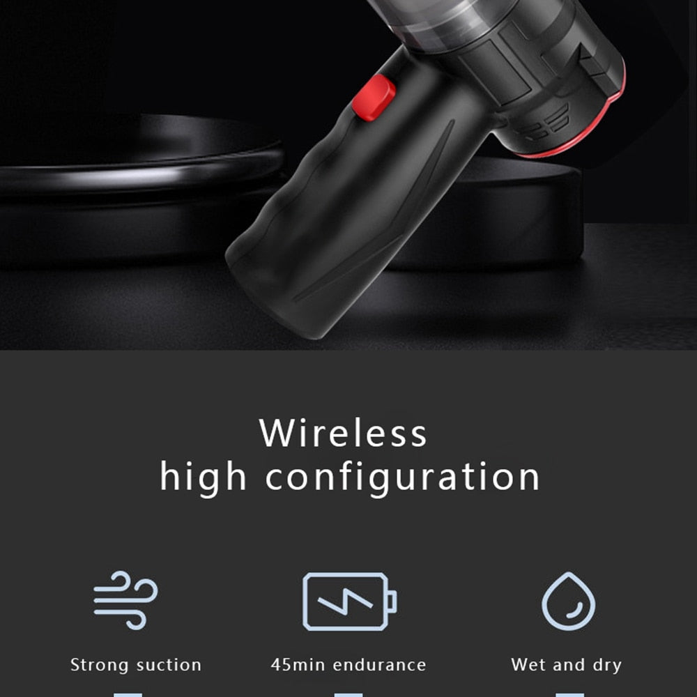 Wireless Car Vacuum Cleaner.