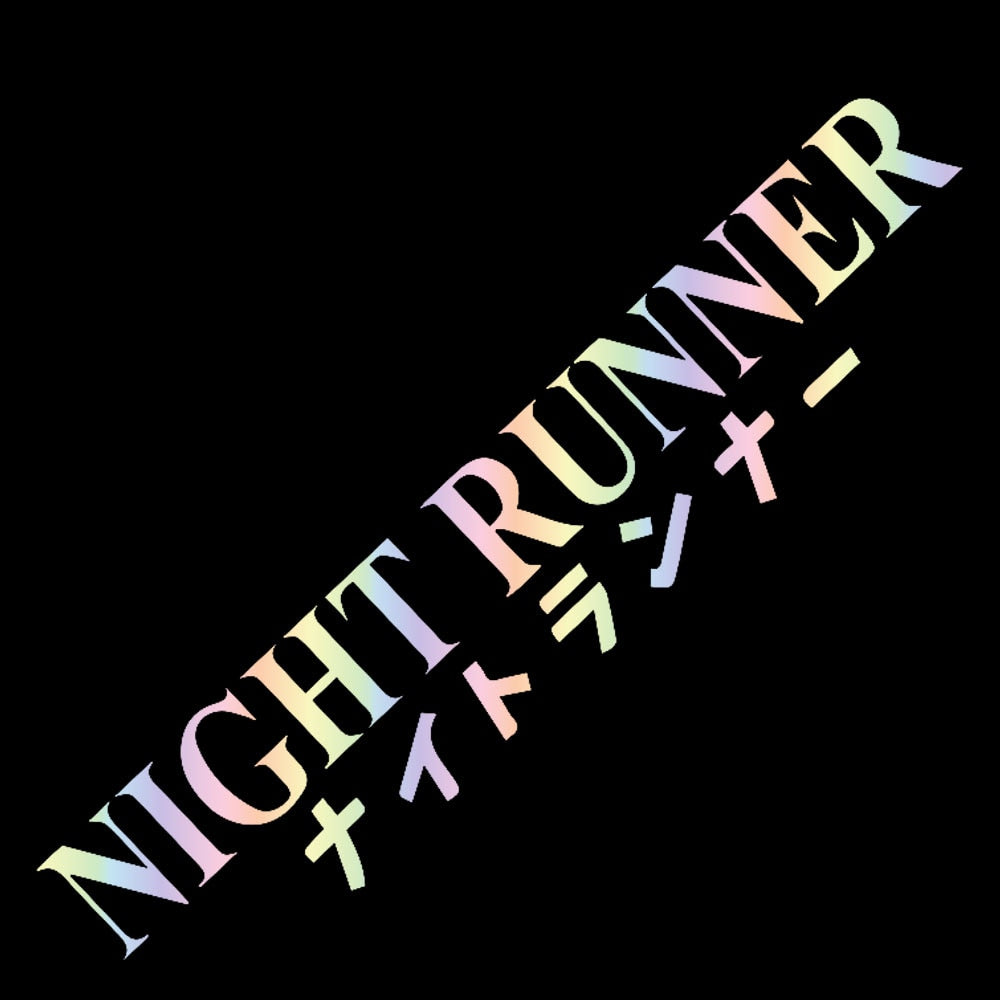 NIGHT RUNNER sticker.