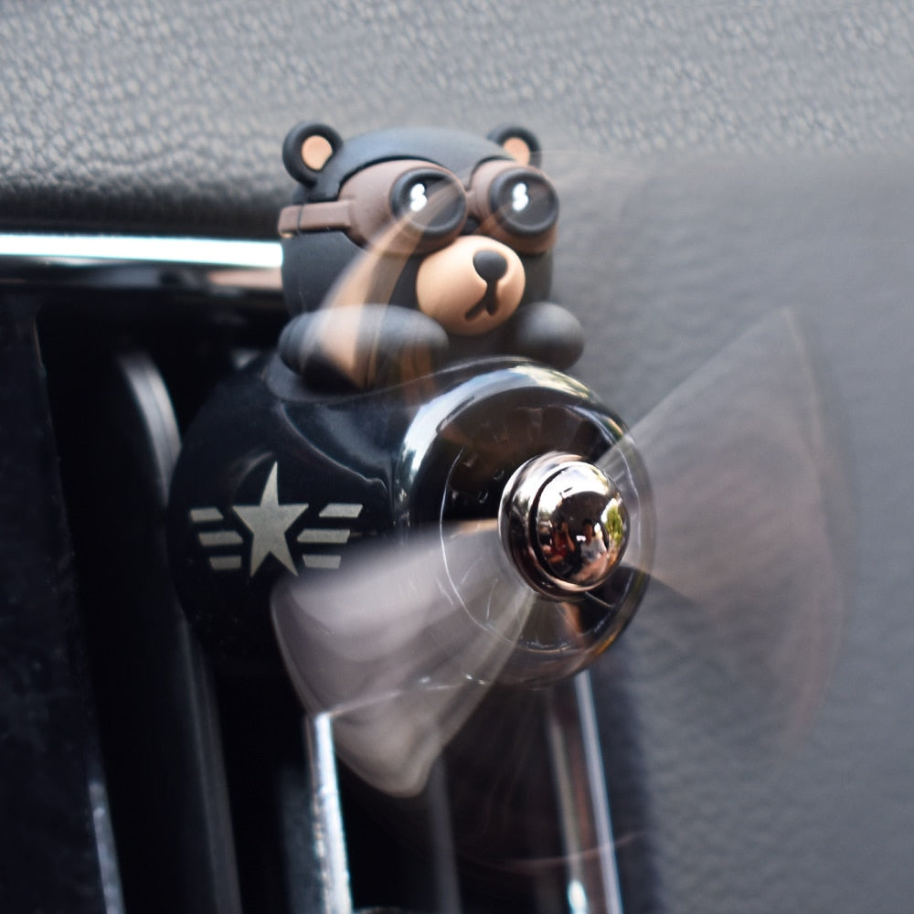 Bear Pilot Car Air Freshener.