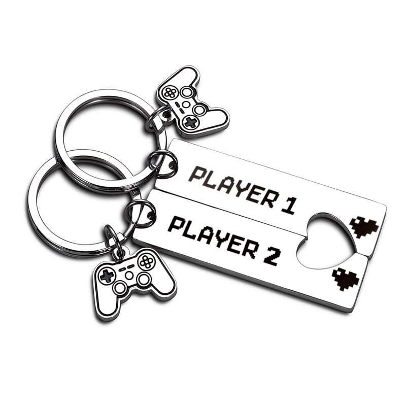 Player1&2 Matching Keychains