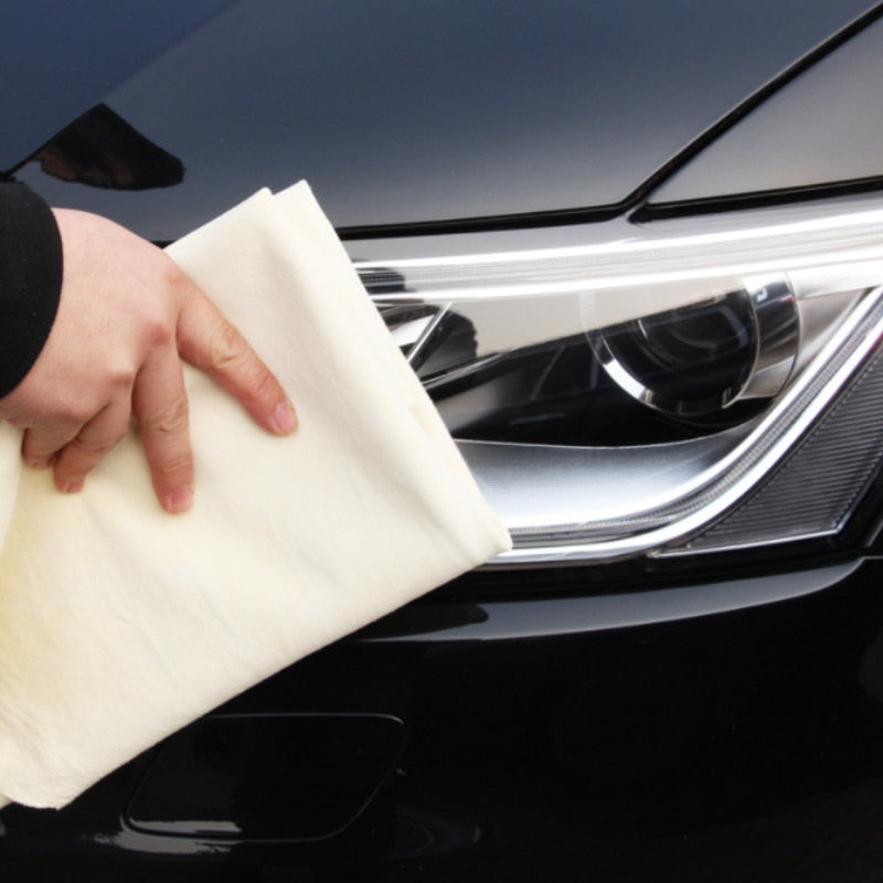 Natural Chamois Leather Car Dr Towel.